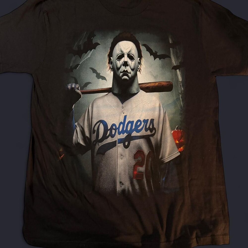 Michael Myers x Dodgers Tee (Black)